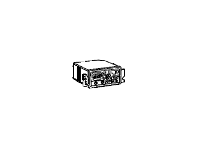 GM 10306067 Radio Assembly, Amplitude Modulation/Frequency Modulation Stereo & Clock & Cd Player