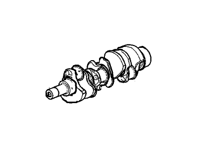 2011 GMC Savana Crankshaft - 12680206