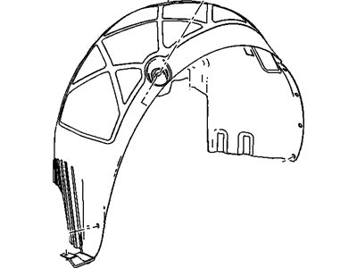 GM 26202860 Liner Assembly, Rear Wheelhouse