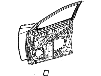 GM 19184019 Door,Front Side