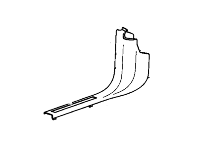 GM 22852888 Molding,Front Side Door Sill Garnish