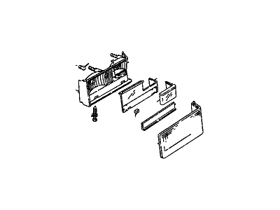 GM 16523468 Lamp Asm,Back Up & Tail