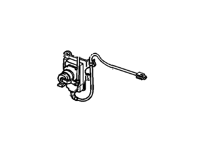 GM 22153240 Sensor Asm,Electronic Suspension Front Position (W/ Front Vertical Accelerometer)