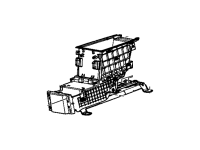 GM 20958949 Console Assembly, Rear Floor *Light Ttnum