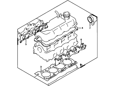 1990 Chevrolet Tracker Head Gasket - 96067993