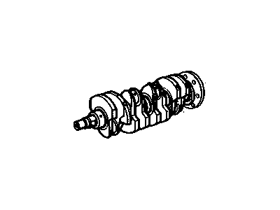 1990 Pontiac LeMans Crankshaft - 96143618