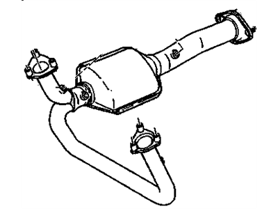 GMC K1500 Catalytic Converter - 25312170