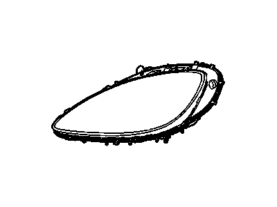 GM 20789734 HEADLAMP