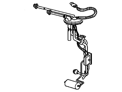 Chevrolet C3500 Fuel Tank Sending Unit - 19179533