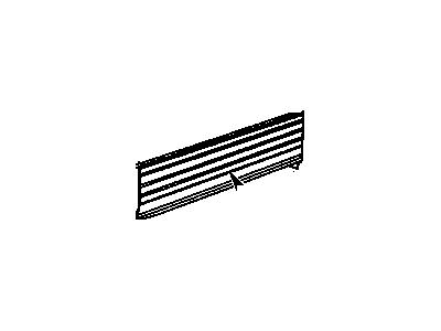 GM 15561120 Stripe, End Gate