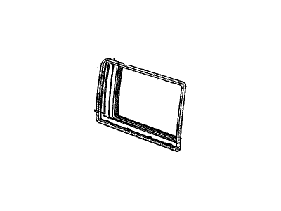 GM 15715324 Window Assembly, Rear Side Door