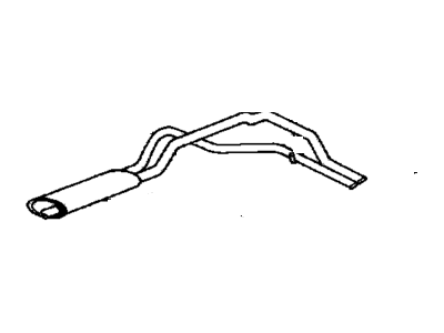 GM 15595048 Clamp Assembly, Exhaust Muffler Extension