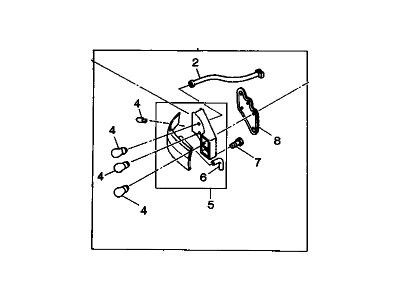 GM 94323019 Lamp,Tail