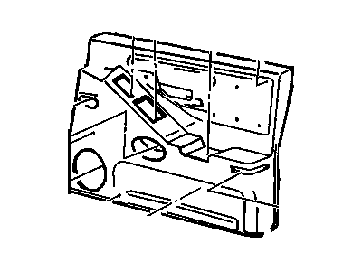 GM 16668161 Panel Asm Front Side Door *Mushroom