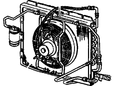 1995 Chevrolet P30 A/C Condenser - 12546081