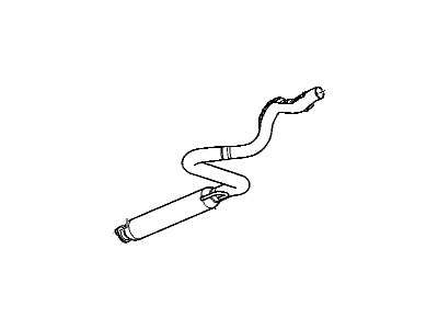 Chevrolet Cobalt Exhaust Pipe - 20766957