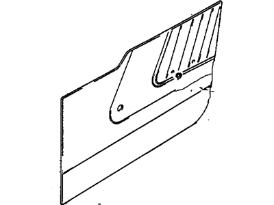 GM 30001455 Panel,Front Side Door Trim RH