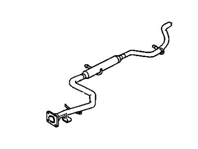 1997 Chevrolet Lumina Exhaust Pipe - 12512882