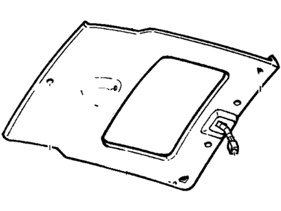 GM 22653546 PANEL, Roof Headlining