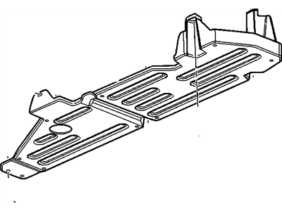 GM 15835152 Shield Assembly, Fuel Tank