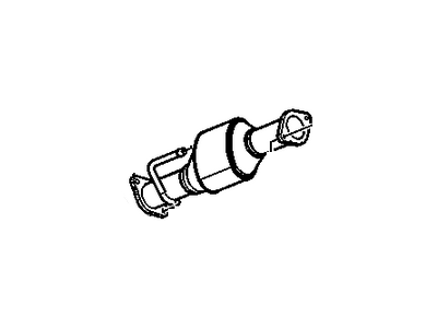 2017 Chevrolet Traverse Catalytic Converter - 23229312