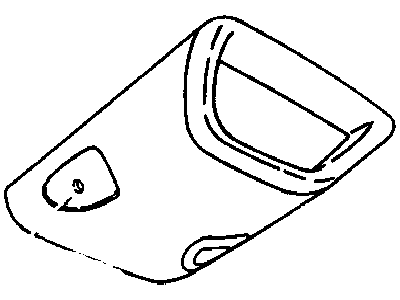 GM 22649208 Retainer, Roof Front Cmpt *Graphite