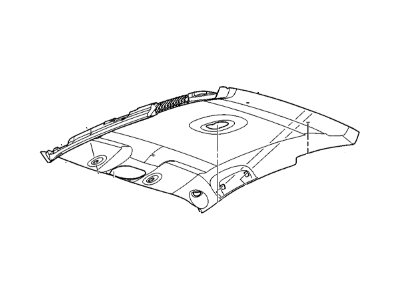 GM 19149236 Panel Asm,Headlining Trim *Opel*Gray