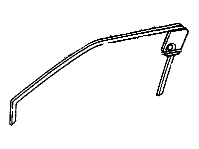 GM 10284985 Molding Assembly, Front Side Door Window Upper Garnish