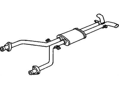 1995 Chevrolet Corvette Exhaust Resonator - 12518753