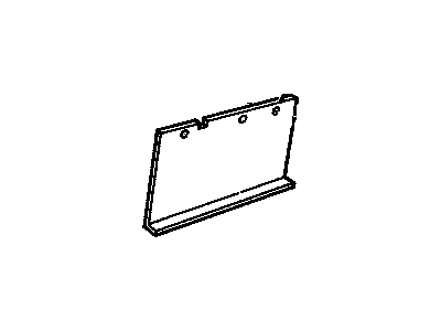 GM 14042366 Shield, Fuel Tank