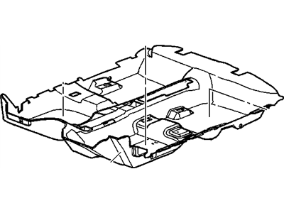 GM 25801003 Carpet Assembly, Floor Panel *Neutrl M D