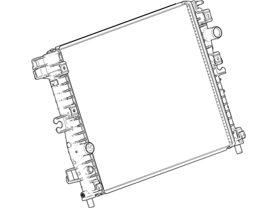 Chevrolet Corvette Radiator - 23155249