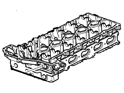 GM 19258591 Cylinder Head Assembly (W/ Valve) (Remanufacture Head)