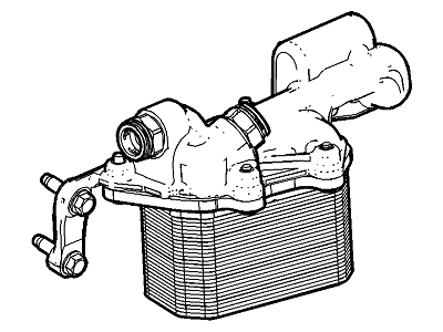 GM 12670865 Cooler Assembly, Engine Oil