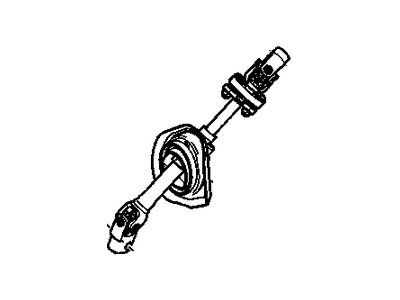 GM 22816652 Steering Gear Coupling Shaft