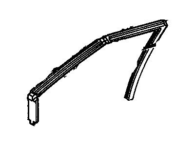 Cadillac Fleetwood Window Channel - 25550338