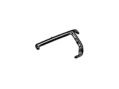 GM 20953415 Molding Assembly, Rear Side Door Window Upper Reveal