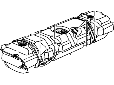 GM 12389629 Tank Asm,Fuel (Less Sender&Shield)