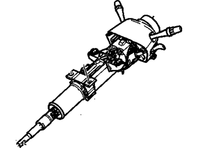 GM 15849559 Column Assembly, Steering *Cocoa