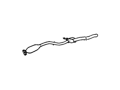 GM 22593894 Exhaust Pipe