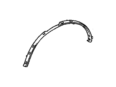 GM 1628554 Molding Front Fender W/Opening