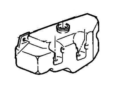 GM 22127589 Reservoir,Windshield Washer