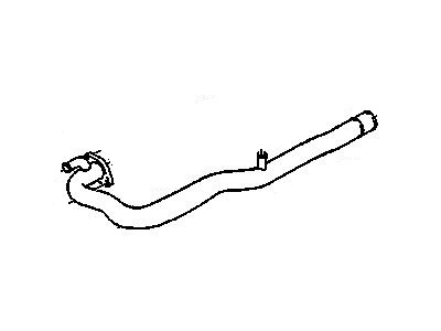 2000 Cadillac Catera Cooling Hose - 9128662