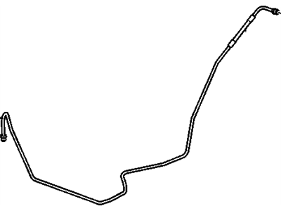 2010 Cadillac CTS Brake Line - 20779883