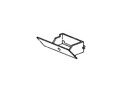 GM 22574503 Compartment Assembly, Instrument Panel (W/O Door) *Graphite