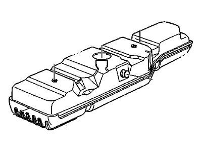 1999 Chevrolet Express Fuel Tank - 25311984