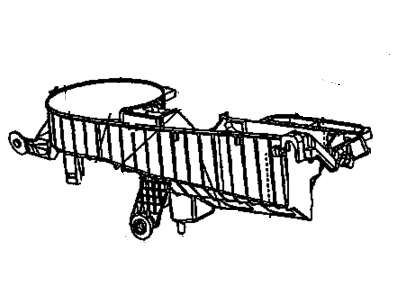 GM 88973562 Case,Heater & A/C Evaporator & Blower Lower