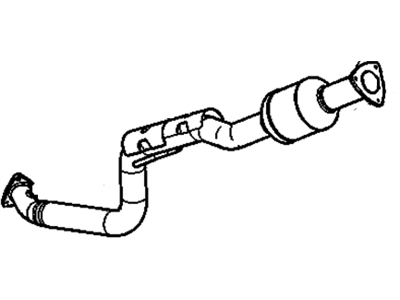 2004 GMC Savana Exhaust Pipe - 19420106