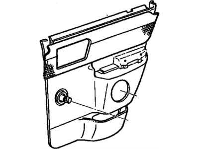 GM 15997891 PANEL, Door Trim/Access