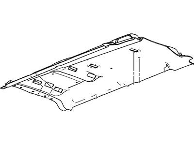 GM 25962434 Module Assembly, Rear Hdlnr Trim *Shale